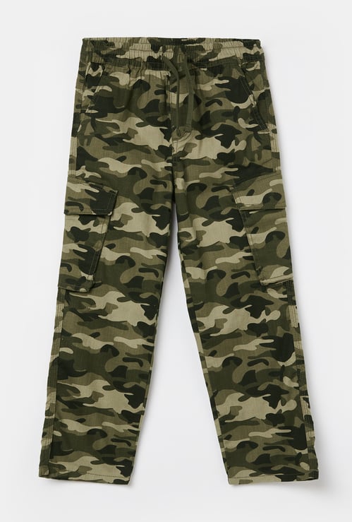 UNITED COLORS OF BENETTON Boys Printed Trousers