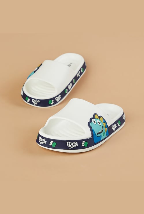 FAME FOREVER Boys Dinosaur Sliders
