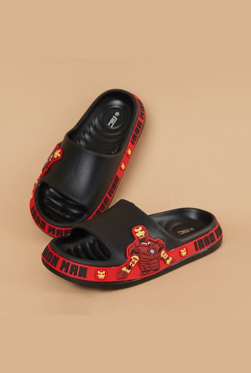 FAME FOREVER Boys Iron Man Sliders