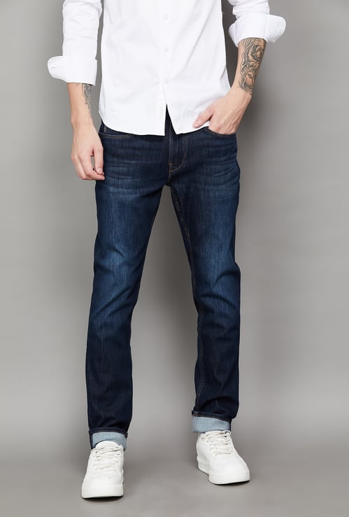 US POLO ASSN Washed Slim Tapered Jeans