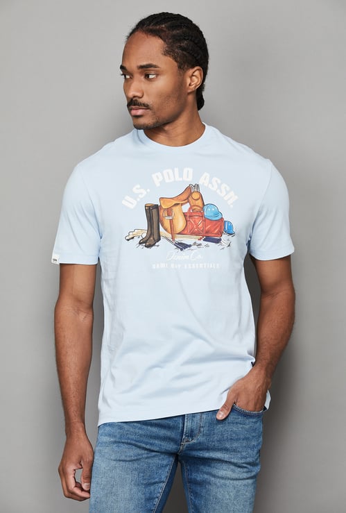 US POLO ASSN Printed Crew Neck T-shirt
