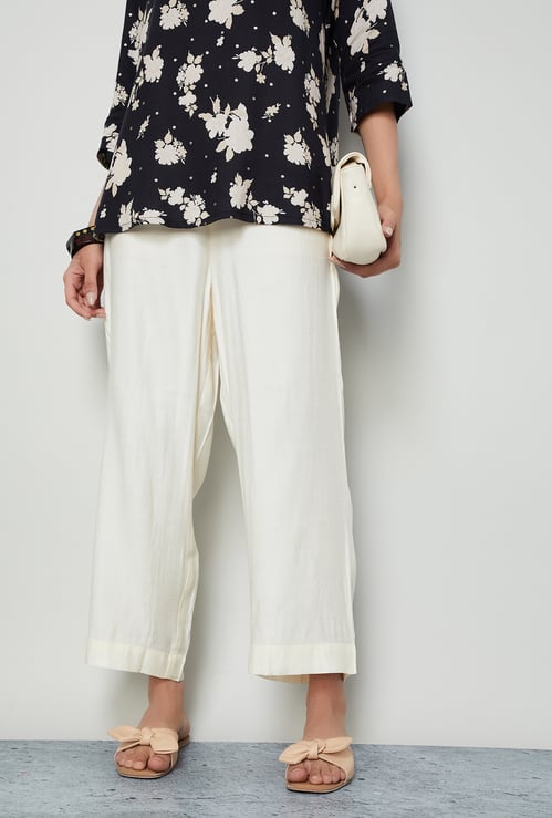 MELANGE Solid Palazzos