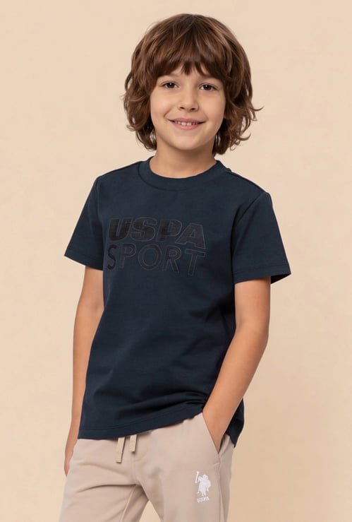 US POLO ASSN KIDS Boys Printed T-shirt
