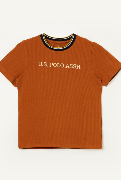 US POLO ASSN KIDS Boys Knit T-shirt