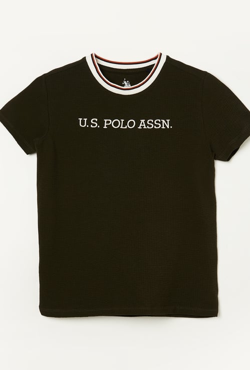 US POLO ASSN KIDS Boys Knit T-shirt