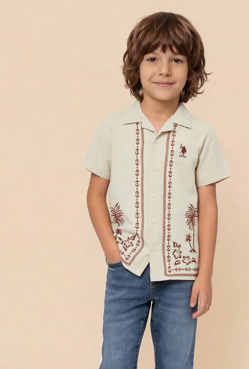 US POLO ASSN KIDS Embroidered Shirt
