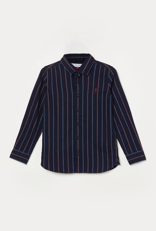 US POLO ASSN KIDS Boys Striped Shirt