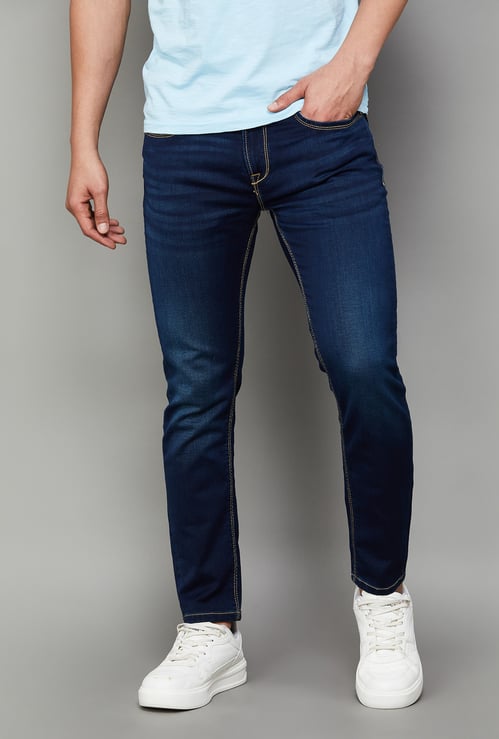 PEPE JEANS Washed Super Skinny Jeans