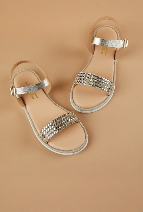FAME FOREVER Girls Embellished Sandals