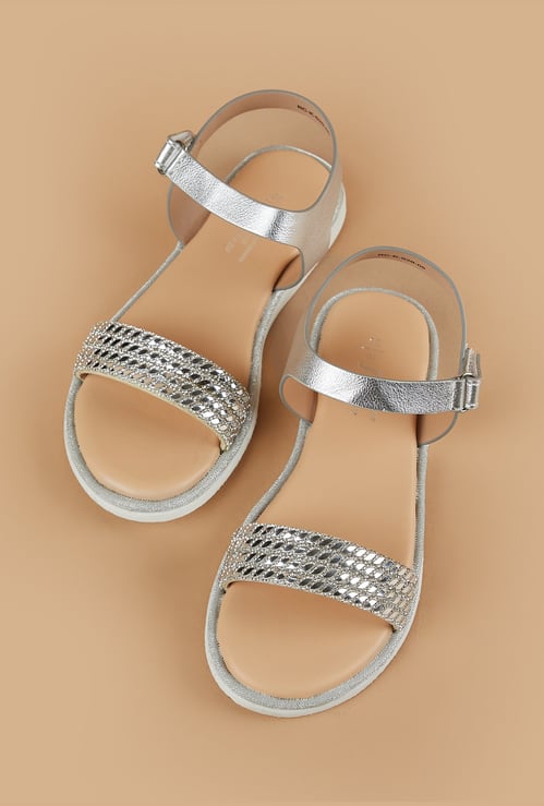 FAME FOREVER Girls Embellished Sandals