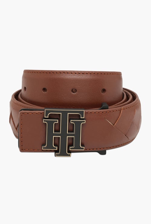 TOMMY HILFIGER Textured Formal Belt