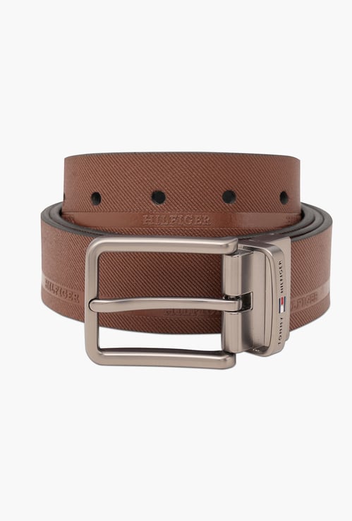 TOMMY HILFIGER Embossed Reversible Belt