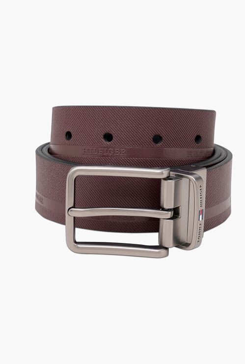 TOMMY HILFIGER Embossed Reversible Belt