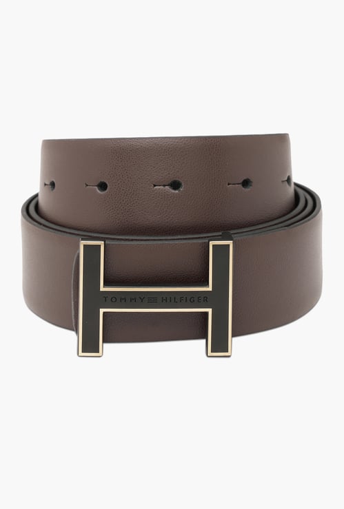 TOMMY HILFIGER Textured Reversible Formal Belt