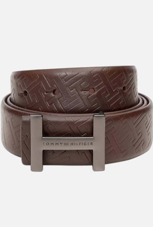 TOMMY HILFIGER Embossed Formal Belt