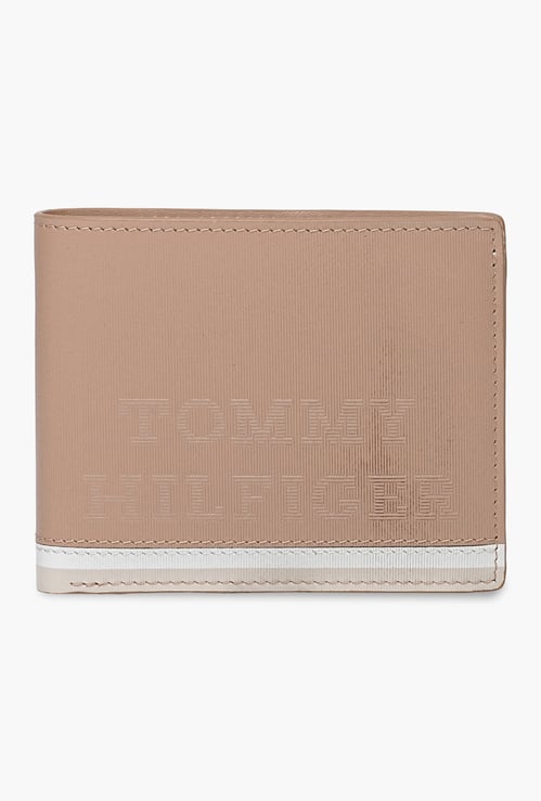 TOMMY HILFIGER Textured Bi-Fold Wallet