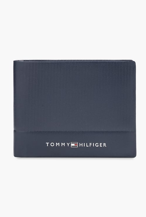 TOMMY HILFIGER Textured Bi-Fold Wallet