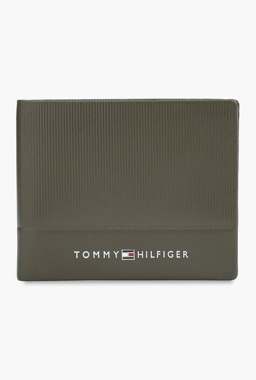 TOMMY HILFIGER Textured Bi-Fold Wallet