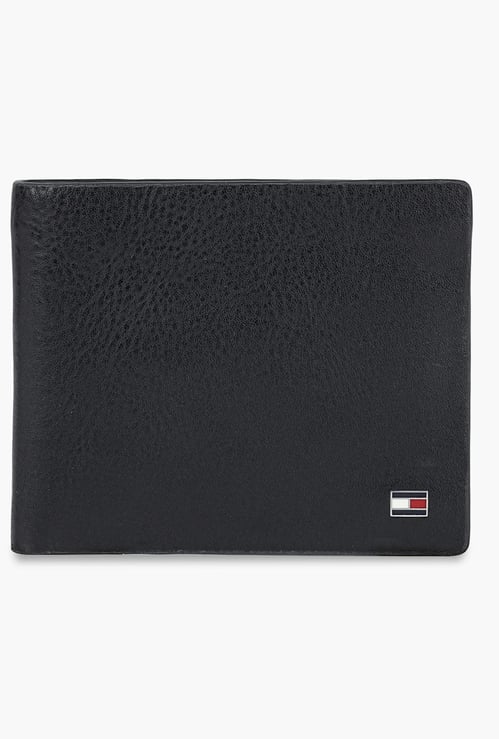 TOMMY HILFIGER Leather Bi-Fold Wallet