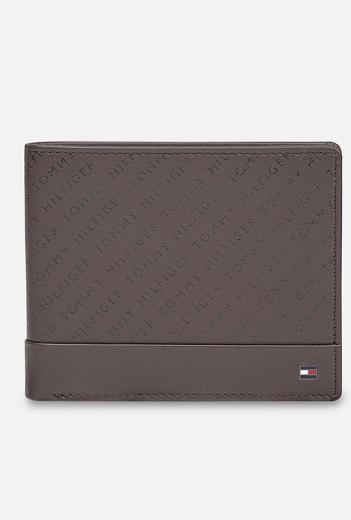 TOMMY HILFIGER Embossed Bi-Fold Wallet
