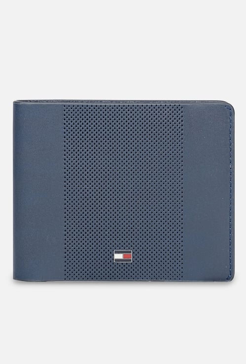 TOMMY HILFIGER Textured Bi-Fold Wallet