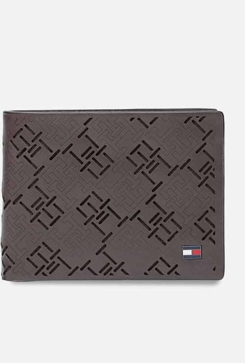 TOMMY HILFIGER Textured Bi-Fold Wallet