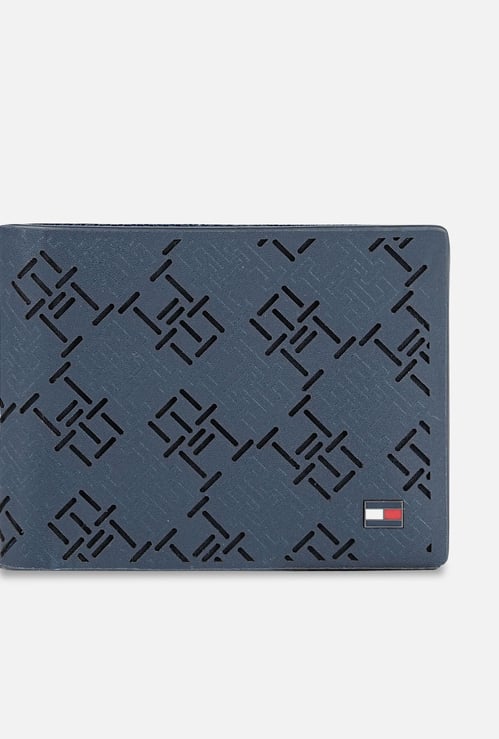 TOMMY HILFIGER Textured Bi-Fold Wallet