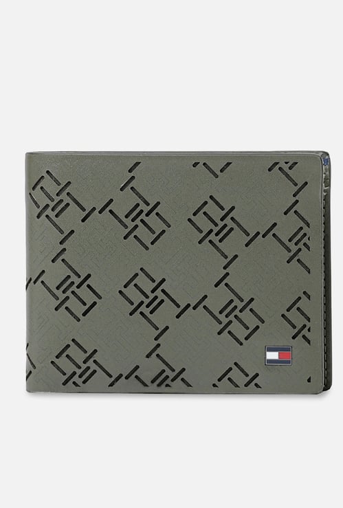 TOMMY HILFIGER Textured Bi-Fold Wallet