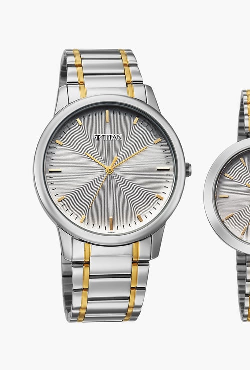 TITAN Eternal Bandhan Unisex Analog Watch Set - 19692969BM01