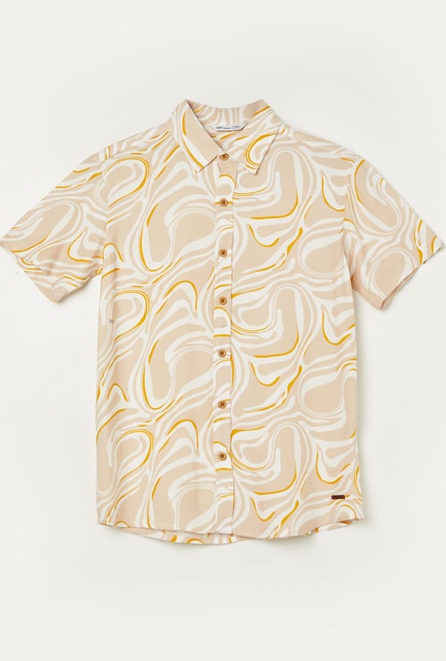 FAME FOREVER Boys Printed Shirt
