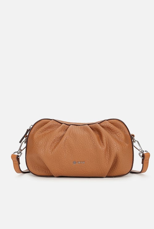IRTH Textured Sling Bag