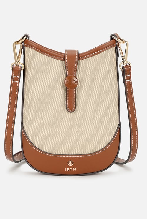 IRTH Colourblock Sling Bag
