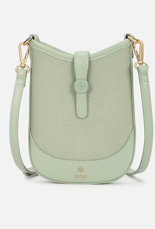 IRTH Textured Sling Bag