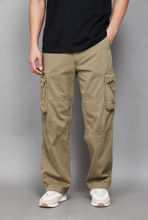 LEVI'S Solid Baggy Cargos