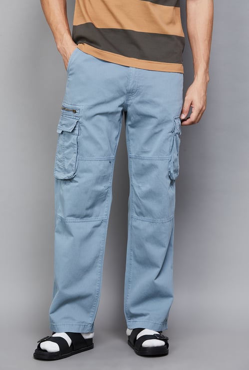 LEVI'S Solid Cargo Trousers