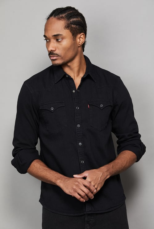 LEVI'S Solid Regular Fit Shirt
