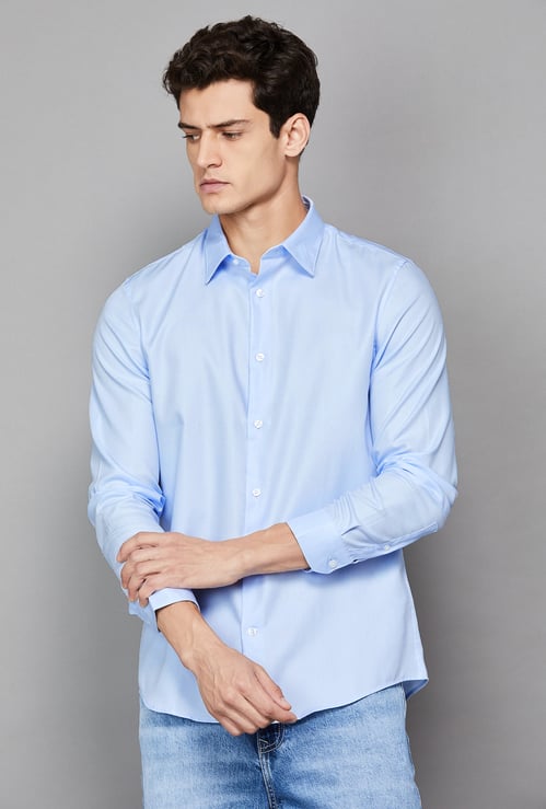 CELIO Solid Slim Fit Shirt