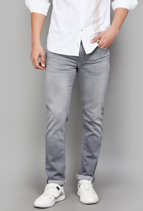 PEPE JEANS Washed Slim Straight Jeans