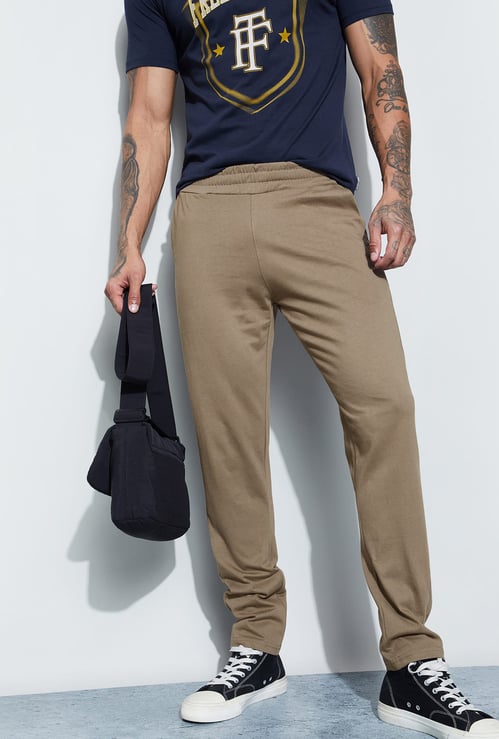 FAME FOREVER Solid Track Pants
