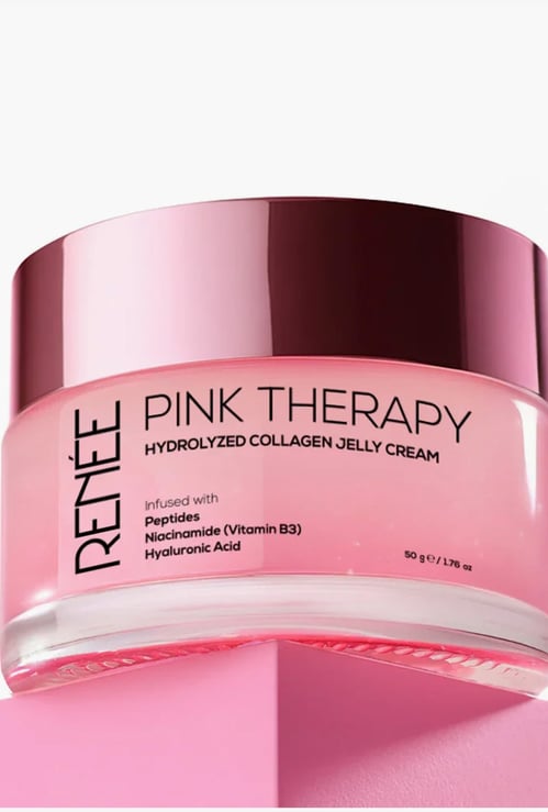 RENEE Pink Therapy Hydrolyzed Collagen Jelly Cream - 50g