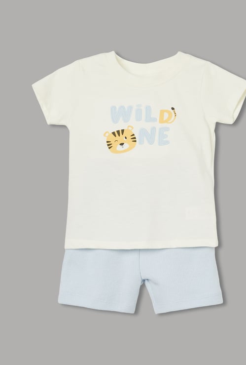 FS MINI KLUB Boys Graphic Print Infant Basic Sets