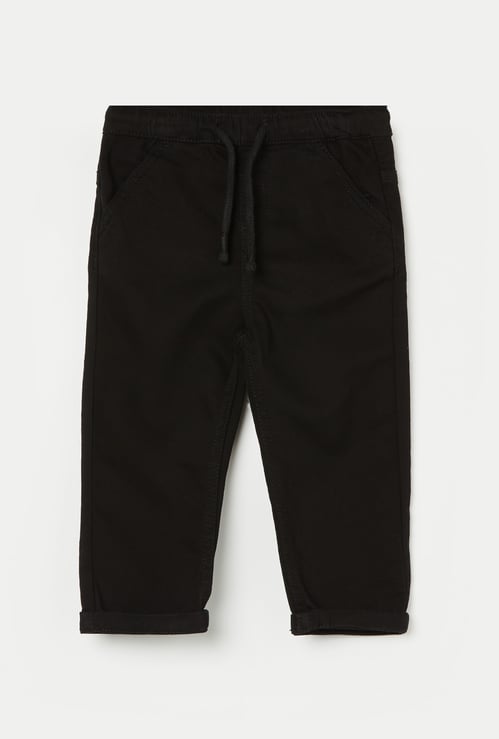 FS MINI KLUB Boys Solid Comfort Fit Jeans