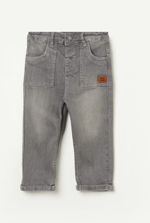 FS MINI KLUB Boys Light Wash Comfort Fit Jeans