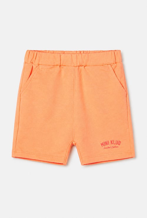 FS MINI KLUB Boys Solid Regular Shorts