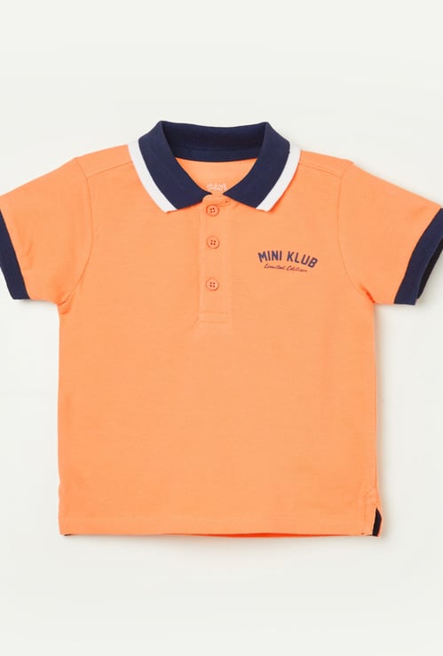 FS MINI KLUB Boys Solid Polo T-shirt
