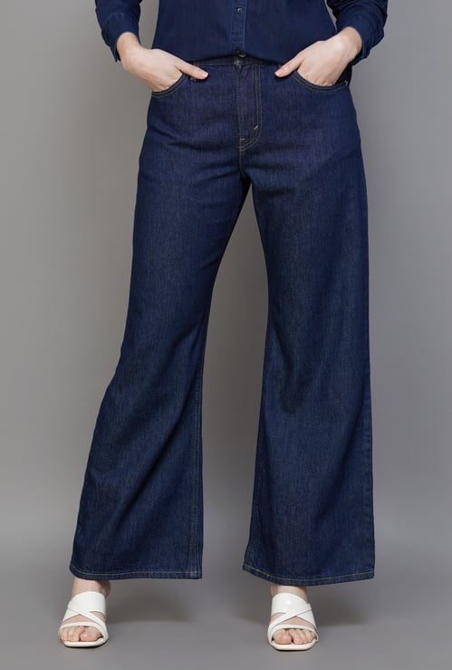 LEVI'S Washed Loose Bootcut Jeans