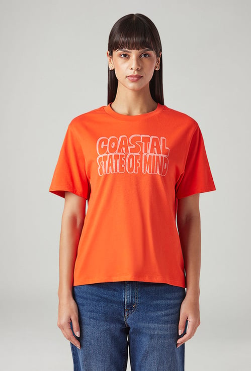 LEVI'S Typographic Print T-shirt
