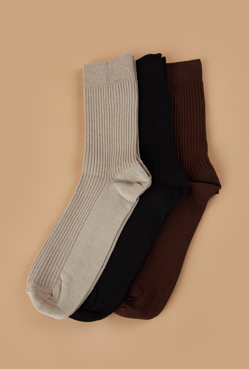 CODE Ankle Length Socks - Pack of 3