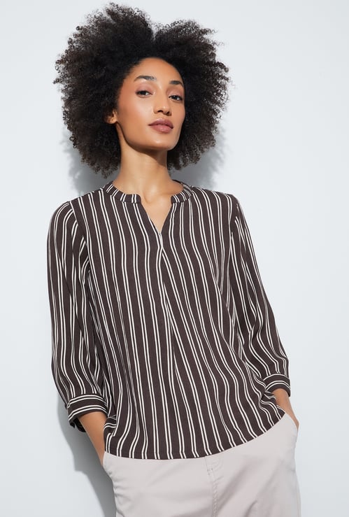 FAME FOREVER Striped Top