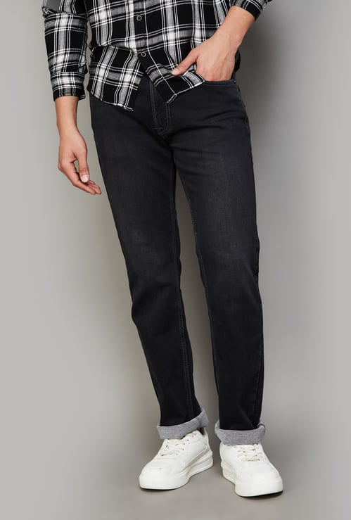 PEPE JEANS Washed Regular Straight Jeans